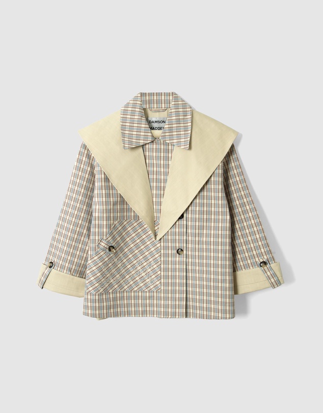 Damson Madder - Jerry Reversible Crop Trench