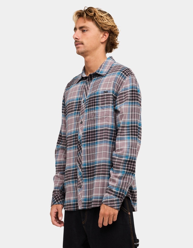 Billabong - Mens Coastline Long Sleeve Flannel Shirt