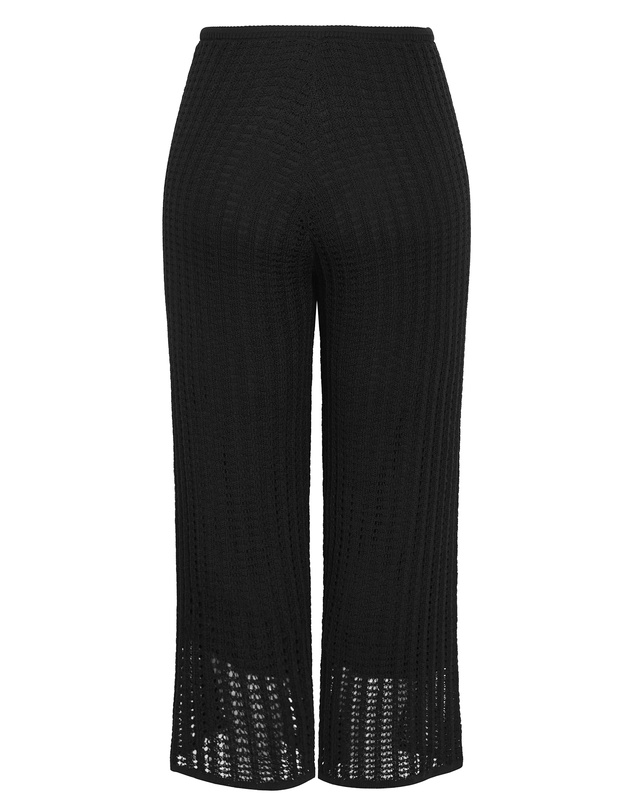 City Chic - Crochet Tie Lined Pant