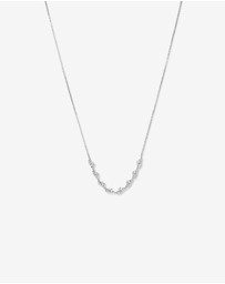 Michael Hill - Cubic Zirconia Vine Necklace in Sterling Silver
