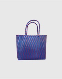 Mimmi Terra - Woven Eco Tote Mezzanotte