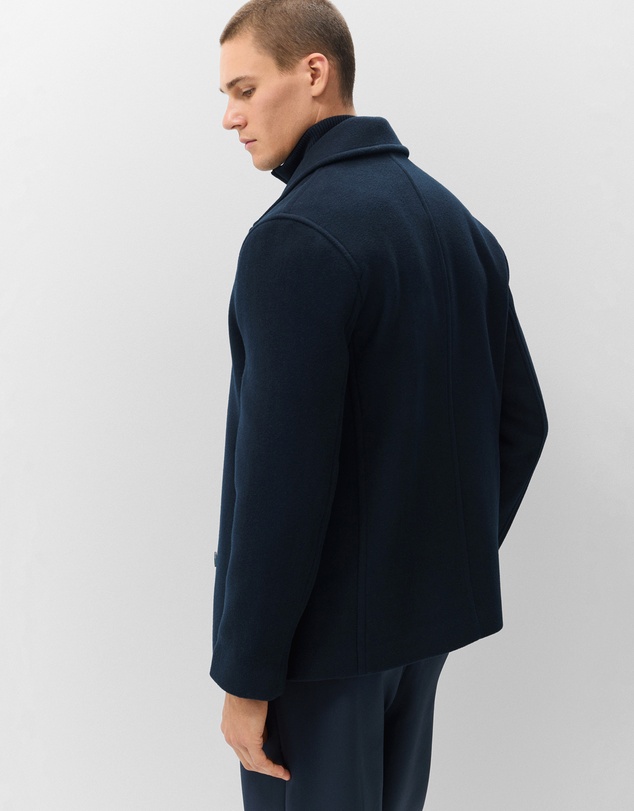 UNISON - Wool Blend Peacoat