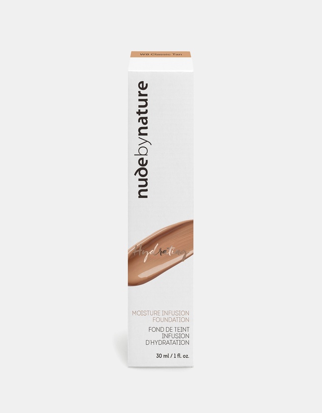 Nude by Nature - Moisture Infusion Foundation W8 Classic Tan