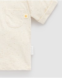 Purebaby - Henley Tee -Kids-Babies