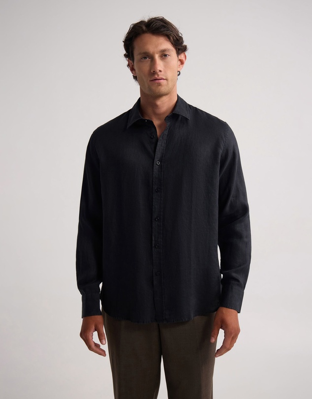 Oxford - Cooper Ls French Linen Shirt