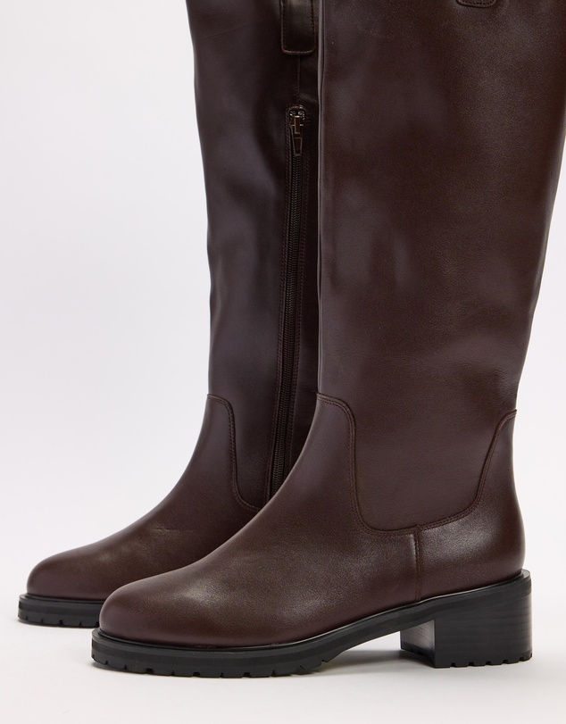 AERE - Leather Knee Boots