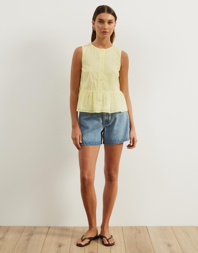 Atmos&Here - Tilly Peplum Shift Top