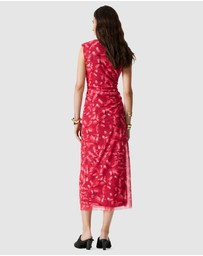 & Other Stories - Draped Sleeveless Midi Dress
