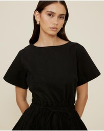 The Fated - Freya Mini Tucked Dress