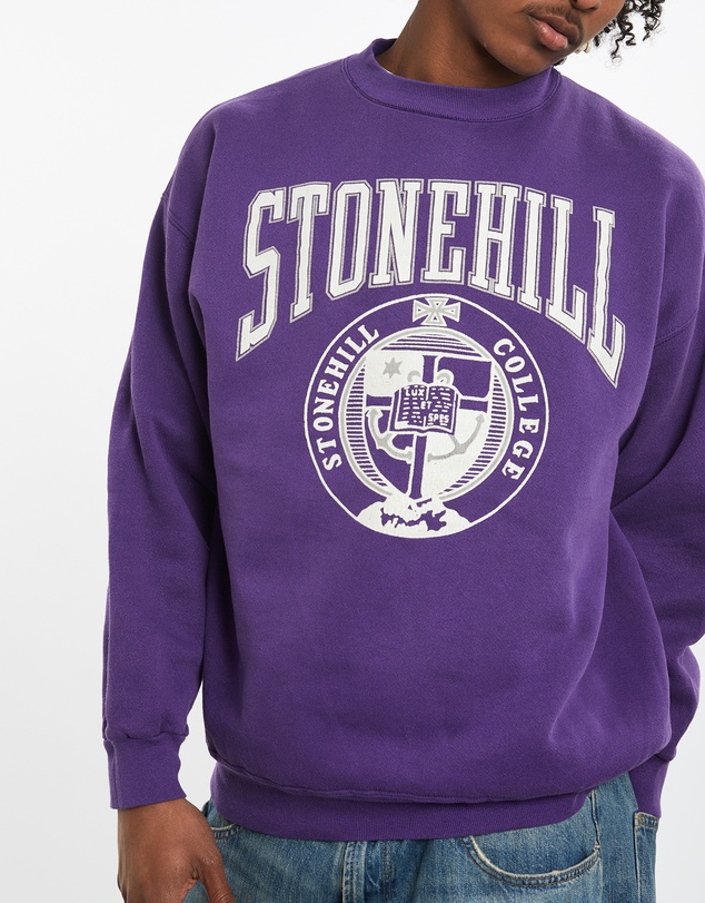 Vintage by The Real Deal - Pre Loved - 90s Stonehill College Sweatshirt