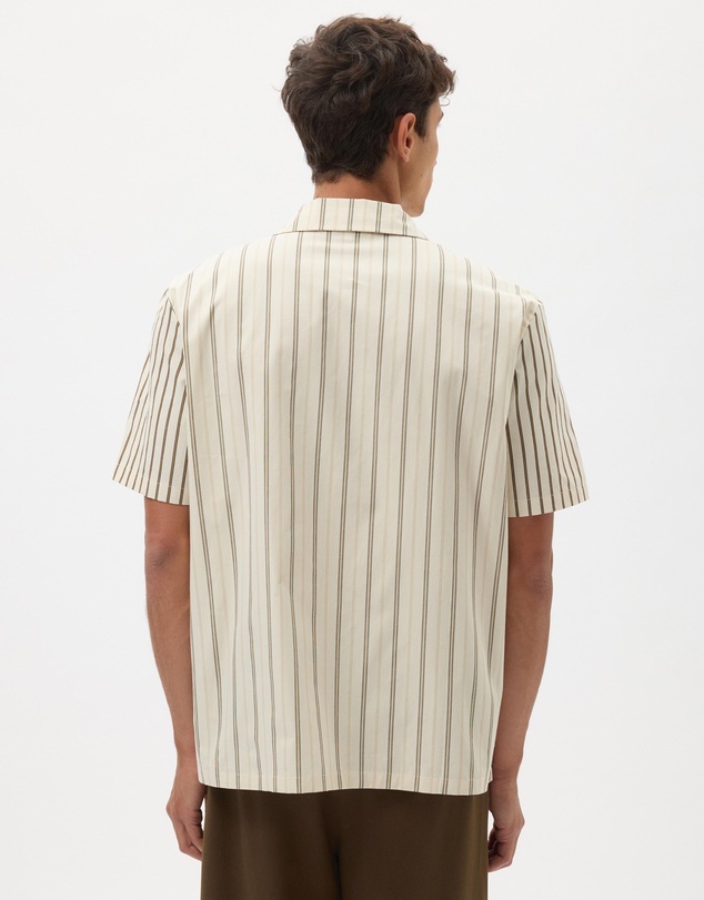 AERE - Two Stripe Cotton Shirt