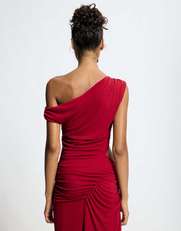 Lover - Ravenna Asymmetrical Jersey Dress