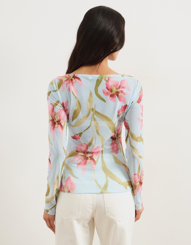 Atmos&Here - Zerea Mesh Print Top