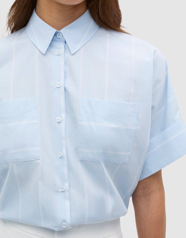 Seed Heritage - Cotton Stripe Pocket Shirt