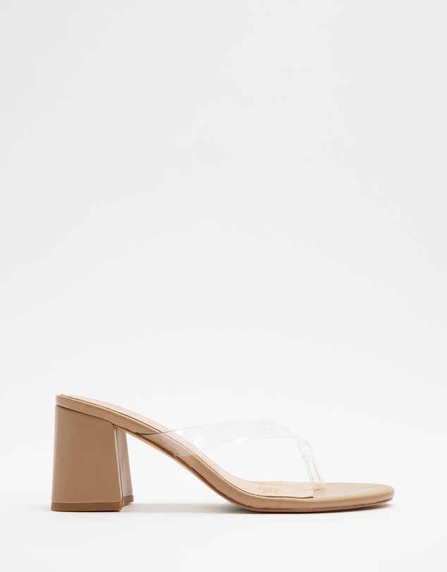 Dazie - Julia Block Heel Thongs