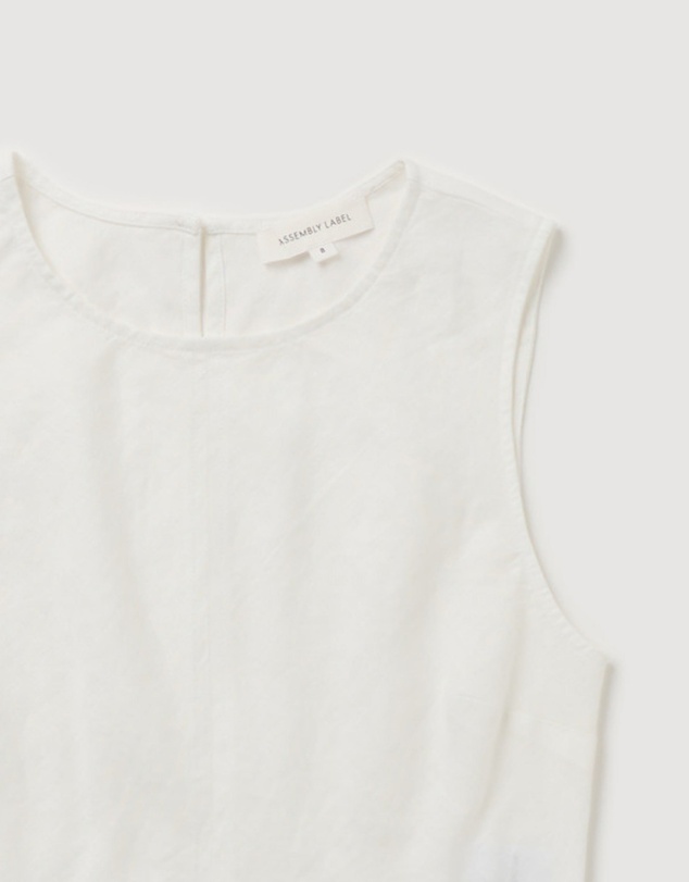 Revibe - Repaired Assembly Label Linen Tank