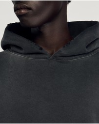 Sandro - Washed Hoodie Sweatshirt