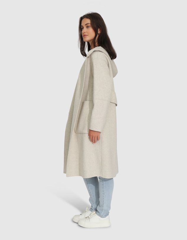 Belle & Bloom - Walk This Way Wool Blend Oversized Coat