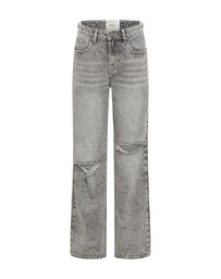 ONE TEASPOON - Smoke Jackson Mid Waist Wide Leg Jeans
