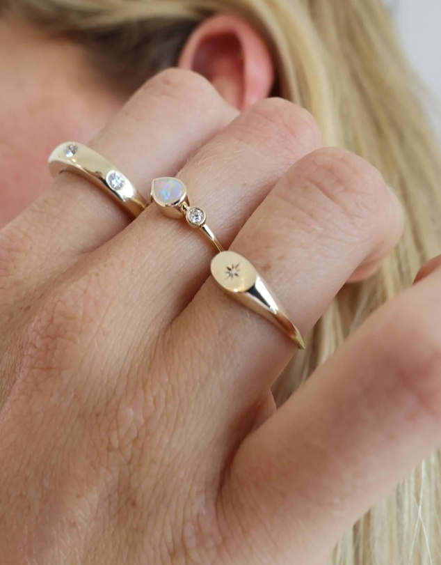 Luna Rae - Solid Gold - Sol Ring