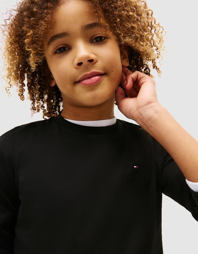 Tommy Hilfiger - Basic Long Sleeve Knit Tee - Kids