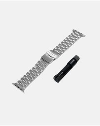 Friendie - Stainless Steel Link Bracelet Band (Ultra Style) - Sydney Ultra - Apple Watch Compatible