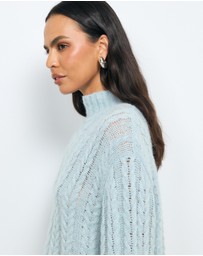 AERE - Zahra Cable Knit Jumper