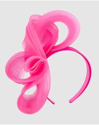 Fillies Collection - Bespoke Hot Pink Racing Fascinator