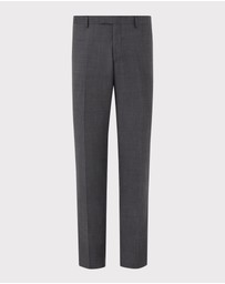 Van Heusen - Wool Blend Glen Check Suit Pant