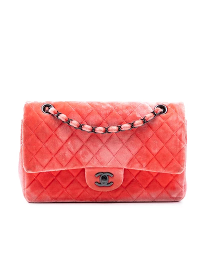 Pre-Loved by Azura Reborn - Pre-Loved Medium Classic Velvet Double Flap