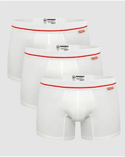 Mosmann - 3-Pack Mens Bamboo Trunks - Knights