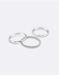 Ichu - Set of 3 Stack Rings