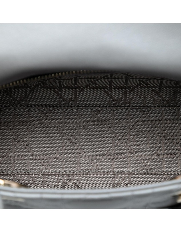Pre-Loved by Azura Reborn - Pre-Loved Mini Lambskin Cannage Lady Dior