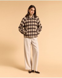 MVN - Plaid Short Jacket
