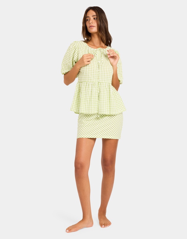 Roxy - Womens Charlie Check Top