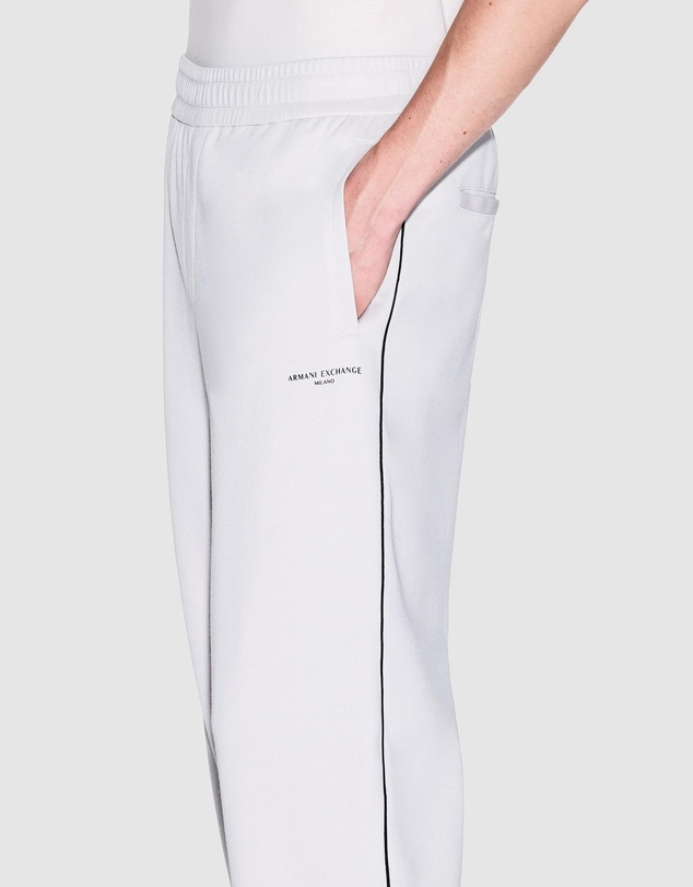 Armani Exchange - Contrast Piping Jogger Pants