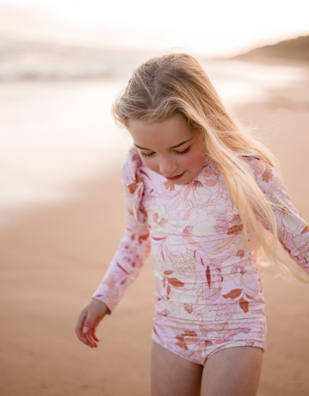 WITH LOVE FOR KIDS - Shimmy Long Sleeve Swimmers - Babies - Kids
