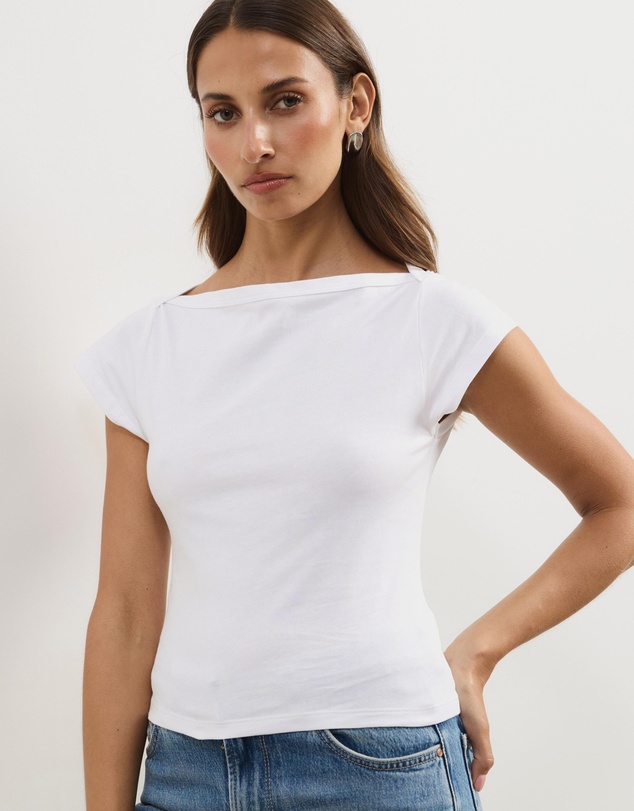 Atmos&Here - Boatneck Baby Tee