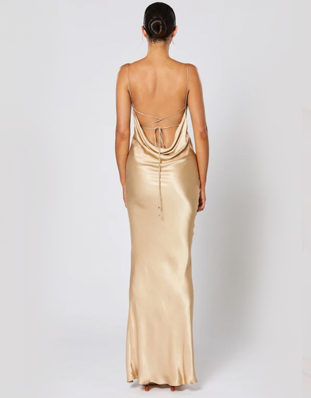 Winona - Cheri Dress Gold