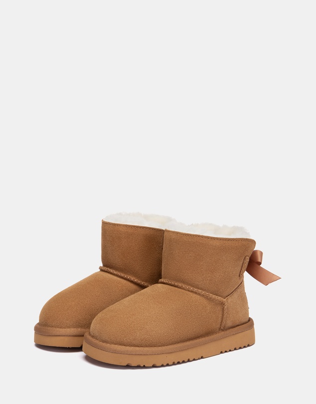 EVERAU - Australian Shepherd Ugg Melub Kids Cow Suede Upper UGG Boots