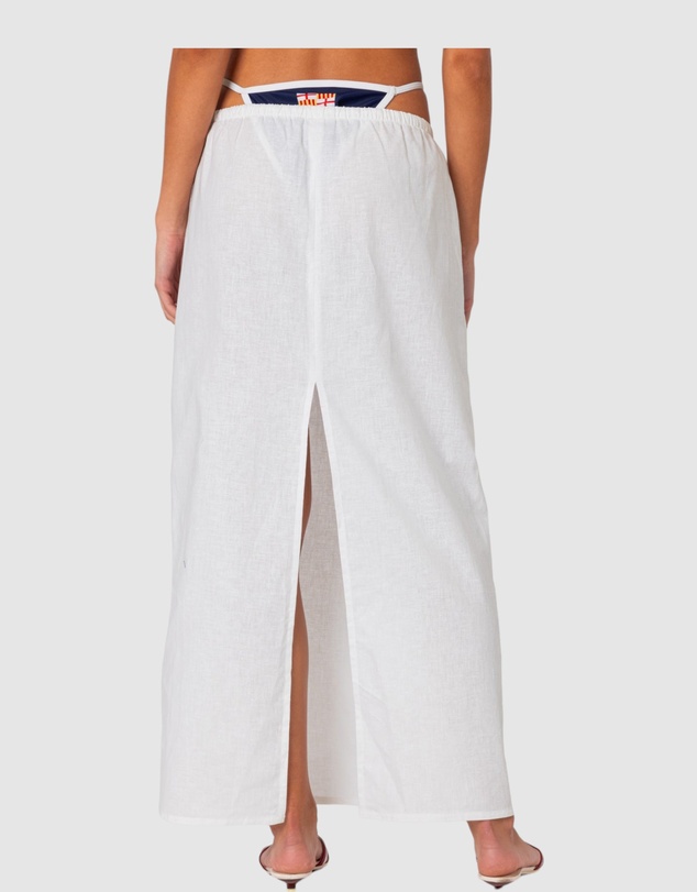 EDIKTED - Rayla Linen Look Maxi Skirt