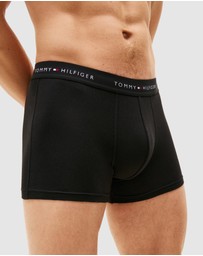 Tommy Hilfiger - 3-Pack Essential Logo Waistband Trunks