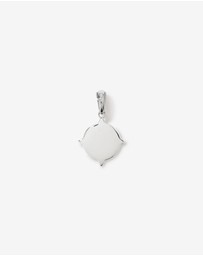 Michael Hill - Black Diamond Compass Pendant in Sterling Silver