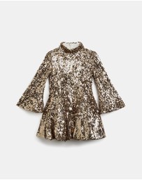 Bardot Junior - Anais Sequin Mini Dress - Kids-Teens