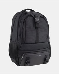 Pierre Cardin - Pierre Cardin Men's Nylon Computer/Business Backpack