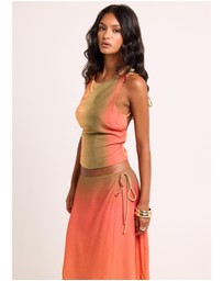 Subtitled - Earth Ombre Backless Top