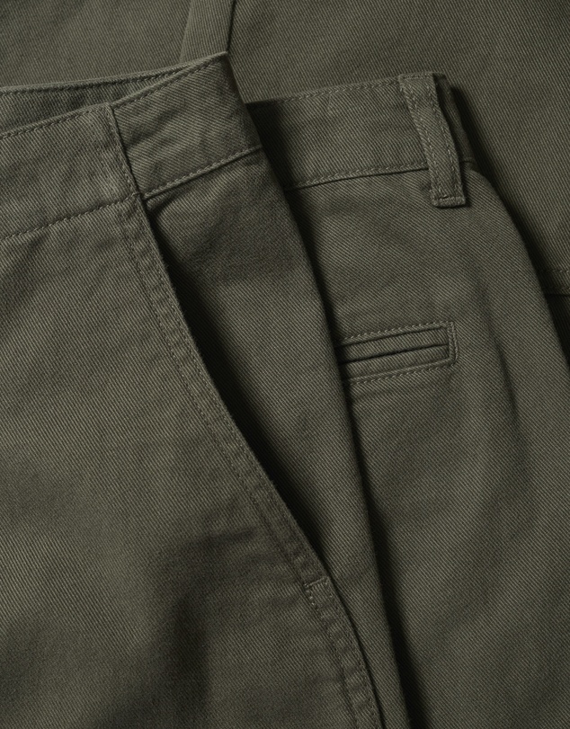 Seasalt - Seasalt Cornwall Green Painted Forms Trouser