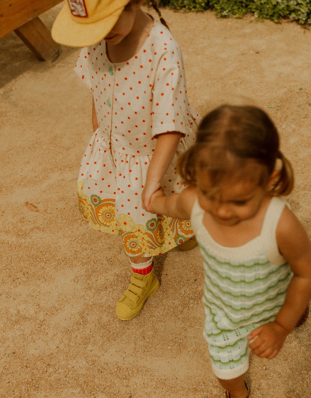 Banabae - Polka Dot Swirl Dress