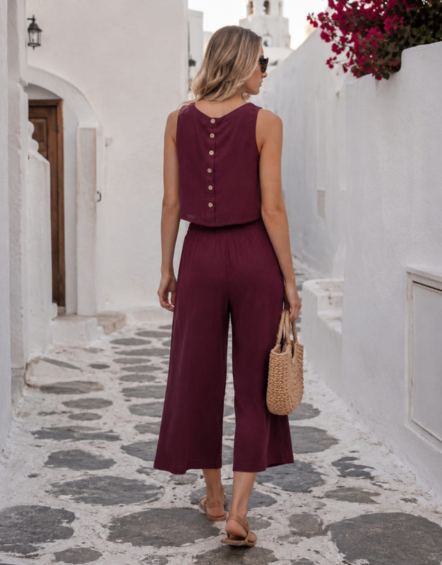 Esther & Co - Lizzo Top - Bordeaux