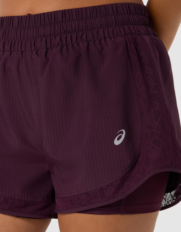 ASICS - Nagino Run 2-N-1 Short - Women's